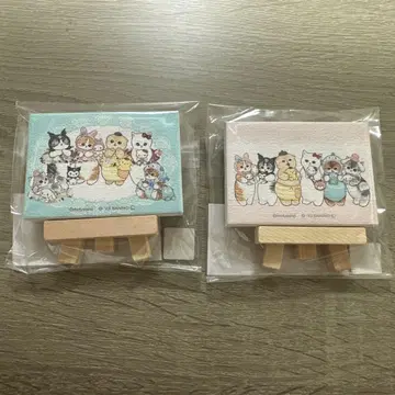 mofusand 모프 샌드 산리오 이젤 포함 미니 캔버스