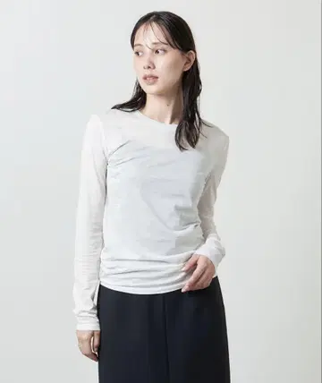 MARW UNITED ARROWS 하이 게이지 롱 슬리브 풀오버
