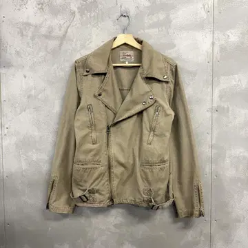 ROUSHATTE 코튼 더블 라이더 자켓 바이커 자켓