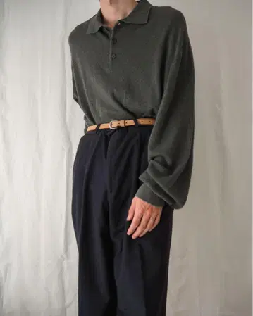 90s SIGNORE!! Knit Polo Shirt
