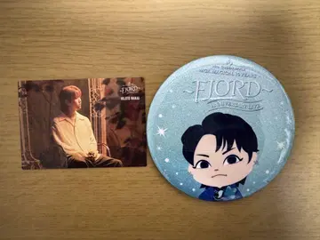 FJORD 빅 캔뱃지 (와카이 히로토) & 포토 카드 세트