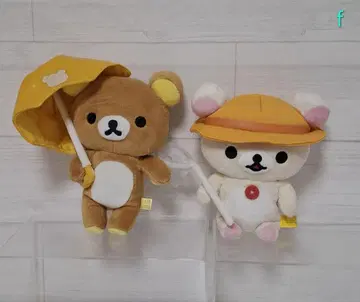 리락쿠마 코리락쿠마 봉제 인형 세트