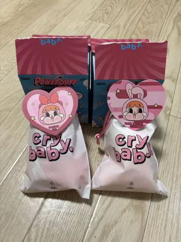 POP MART CRYBABY 파워퍼프걸스