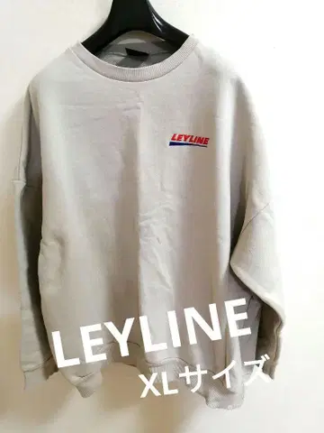 LEYLINE 레이라인 옅은 베이지 XL 맨투맨