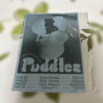TOMOO Puddles 라이브 투어 스티커