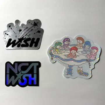 [ 익명 배송 ] NCTWISH wichu 스티커 씰 3개 세트