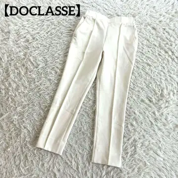 [ 두클라쎄 ] 슬랙스 팬츠 테이퍼드 화이트 오피스