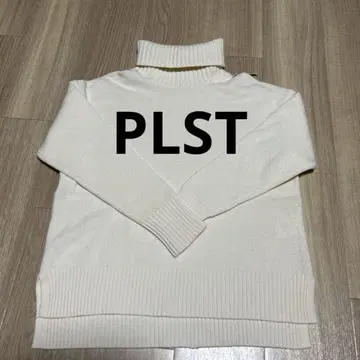 PLST 울 캐시미어 혼방 터틀넥 니트 스웨터 S