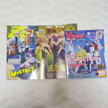 VOLTACTION zipper JUNON VTuber 스타일 잡지