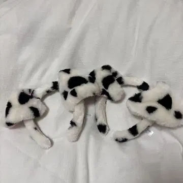 달마시안 머리띠 2개 세트
