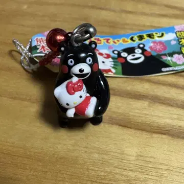 [ 무료배송 ] 지역 한정 키티 구마모토 곰몬 족쇄 스트랩 헬로키티