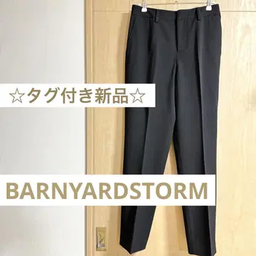 택 포함 새상품 BARNYARDSTORM 스트레치 테이퍼드 팬츠