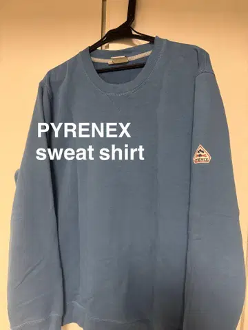 PYRENEX 파랑 스웨트 셔츠 L 사이즈