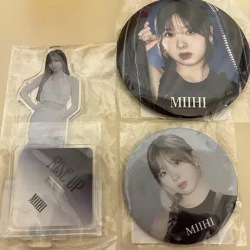 NiziU 미이히 아크릴 스탠드 캔뱃지 RISE UP