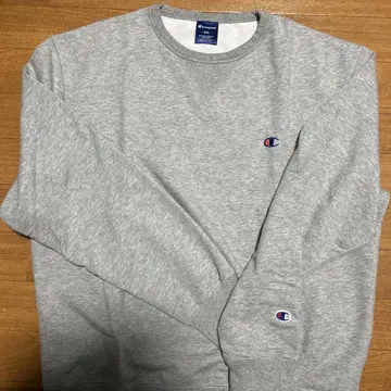Champion 그레이 맨투맨 XXL