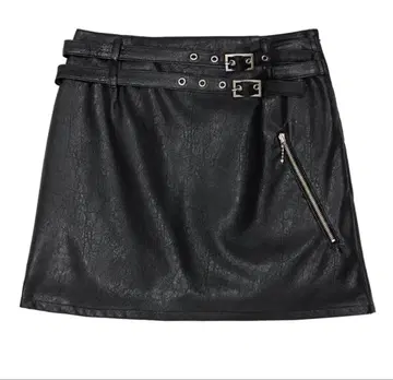 AMERI SYNTHETIC LEATHER MINI SKIRT