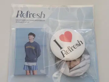 INFINITE L 명수 Refresh POP-UP 핀 배지 세트