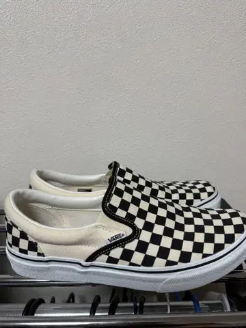 VANS 체커 패턴 슬립온