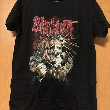 Slipknot 그래픽 T셔츠 블랙 L사이즈