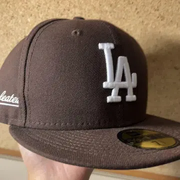 Undefeated LA 로고 야구 모자