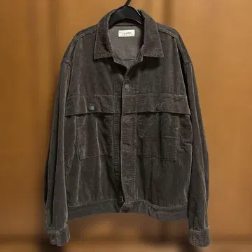[ 새상품급 ] VAINL ARCHIVE 코듀로이 자켓 GRAY M