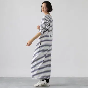 완판 MADISONBLUE FOOTBALL OP BORDER 원피스