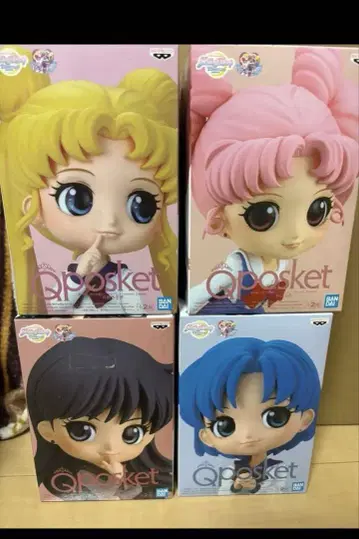 세일러문 Qposket 4체 세트 큐포스켓