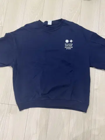 zara 트레이닝복 맨투맨 블루 L 사이즈