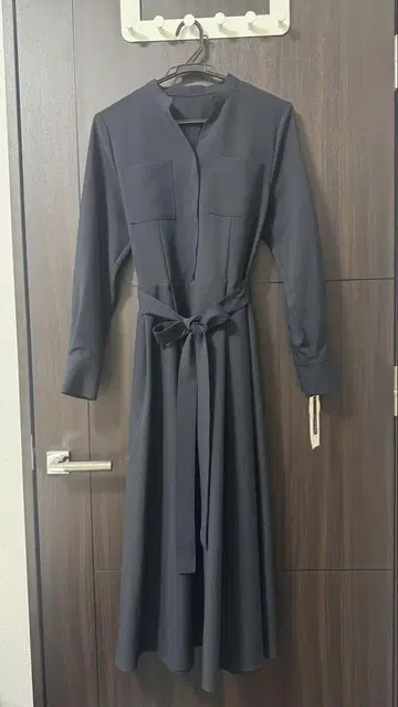 이시카와라보 히토미 오리지널 원피스 네이비