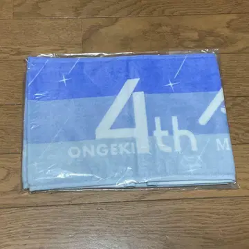 온게키 4th Anniversary 라이브 한정판 머플러 타월