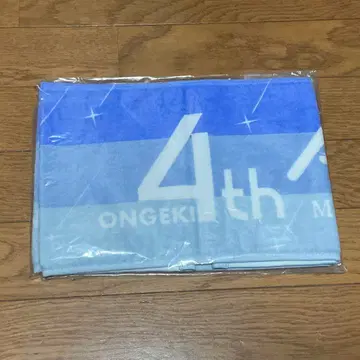 온게키 4th Anniversary 라이브 한정판 머플러 타월