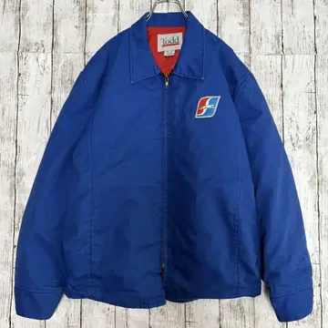 90s USA Todd 그레이하운드 와펜 워크 자켓