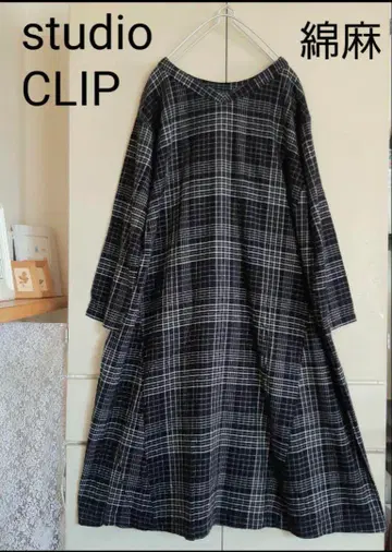 할인 studio CLIP 스튜디오 클립 린넨 혼방