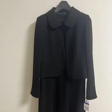 예복 블랙 자켓과 원피스 세트 9호
