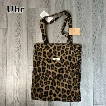 새상품 Uhr Spick & Span 별주 LEOPARD 토트백