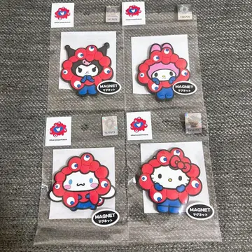 [ 오사카 만국 박람회 한정판 ] 산리오 캐릭터 마그넷