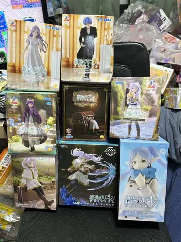 장송의 프리렌 피규어 8개 세트 미사용