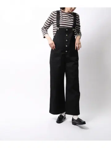 UNIVERSAL OVERALL 블랙 살로펫 F 사이즈 택 포함 새상품