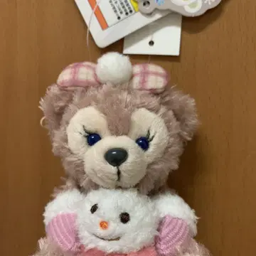 윈터 홀리데이 셰리 메이 봉제 인형 스트랩 눈사람 가격표 택 포함