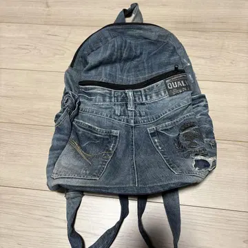 데님 백팩