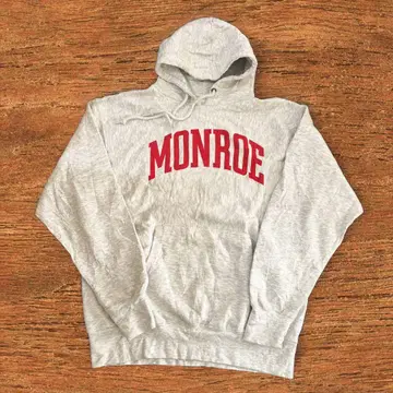 빈티지 90s MONROE 후드티 L 사이즈 그레이
