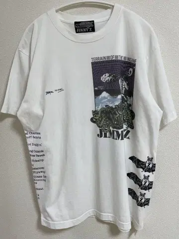 JIMMYZ 지미즈 클라이미 crimie 콜라보 스컬 티셔츠