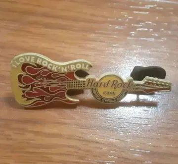 하드 록 카페 Hard Rock Cafe 불꽃 핀 배지 pin2