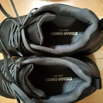 CEDAR CREST CC-9852W 블랙 스니커즈