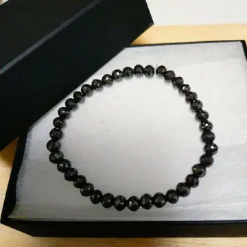 블랙 다이아몬드 팔찌 50ct