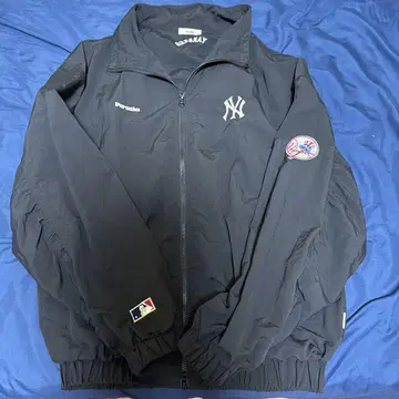 Yankees 나일론 자켓 블랙