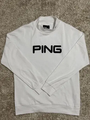 PING 드롭 숄더 티셔츠 긴팔 S
