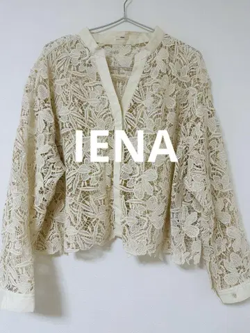 IENA 플라워 레이스 셔츠