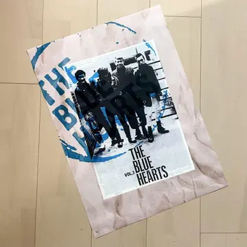 블루 하츠 포스터 자작 디자인 54cm x 39cm