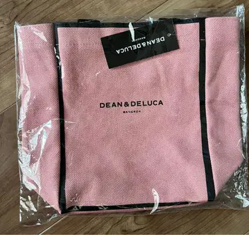 DEAN & DELUCA 핑크 토트백